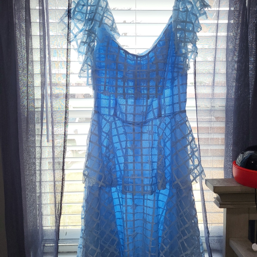 Off the shoulder layered long dress - Picture 10 of 13